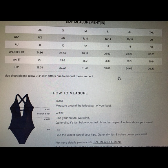 Cupshe orange angel print one piece swimsuit 6 - Picture 8 of 9